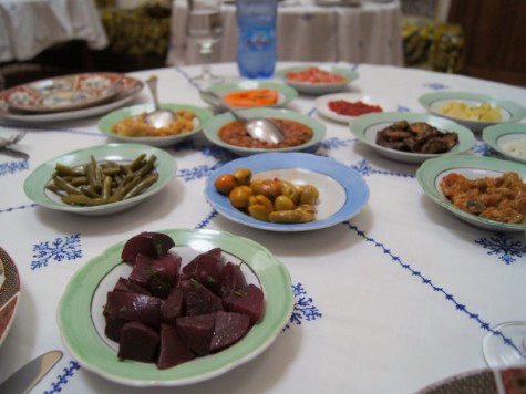 salads at dar hatim