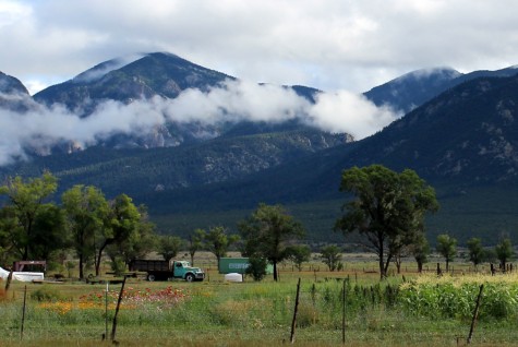 Clouds on Taos Mountain