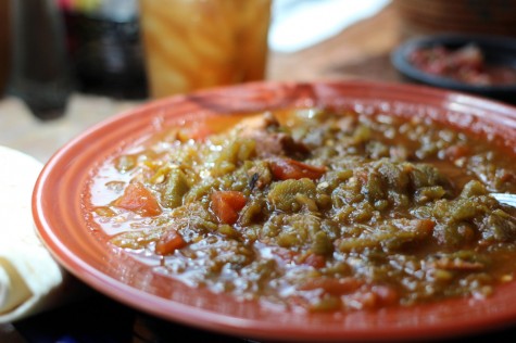 Hazel's green chile, El Bruno's