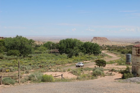 View from Two Grey Hills Trading Post